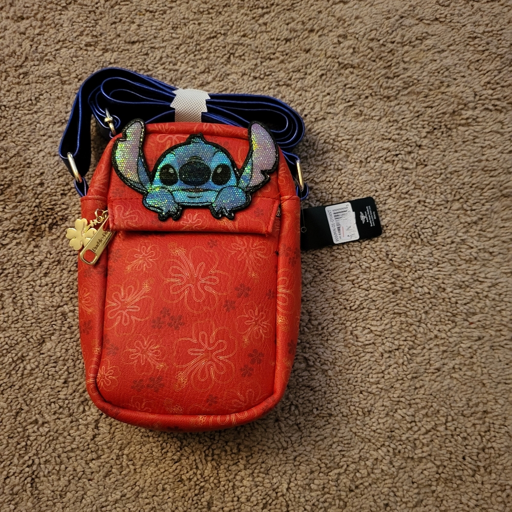 Small stitch crossbody bag